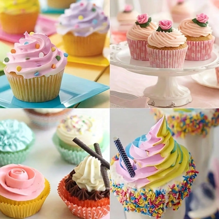 Cake Decorating Kit, 16-Piece Stainless Steel Piping Tips Set – Nozzles & Tools for Decorating Cakes, Cupcakes & Cookies | Baking Gift
