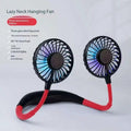 Neck Fan, Hands-Free Portable Bladeless Cooling Fan – USB Rechargeable, 3-Speed Adjustable, 360° Wearable Fan for Sports, Office & Outdoor Travel